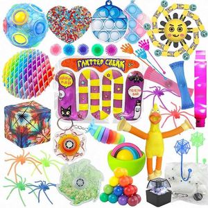 Jouets sensoriels en silicone pour enfants, tout-petits, autistes, kit en vrac 2024, jouets sensoriels personnalisés pour bébés - Product Image 1