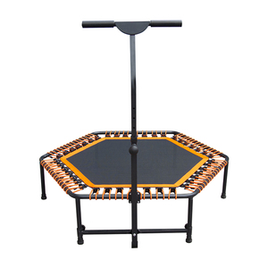 Nhà Sản Xuất <span class=keywords><strong>Mini</strong></span> <span class=keywords><strong>Trampoline</strong></span> Bán Buôn Người Lớn Trong Nhà Tập Thể Dục Hình Lục Giác <span class=keywords><strong>Trampoline</strong></span> Im Lặng Tập Thể Dục Ổn Định <span class=keywords><strong>Trampoline</strong></span> Với Xử Lý - Product Image 2