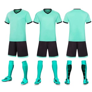 Maillots de football personnalisés en gros 2023 2024 Nouveau design 100% polyester Manches courtes Séchage rapide Anti-bactérien Respirant - Product Image 5
