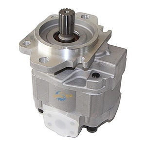 Chargeuse sur pneus Pompe triple pilote WA300L-1 WA320-3 705-55-24130 Pompe hydraulique à engrenages à 3 étages pour remplacement Komatsu - Product Image 1