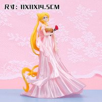 Figura de Anime de PVC de Sailor Moon, Runa Tsukino Usagi, de 5-20 cm, Nueva, Bonita, Coleccionable, Estilo Japonés Kawaii