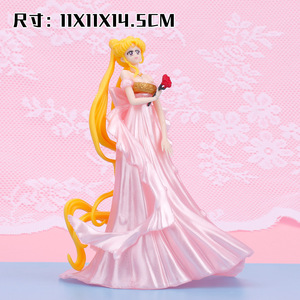 ฟิกเกอร์อนิเมะการ์ตูนพีวีซี นักรบสาวน้อยเซเลอร์มูน รุนะ ซึกิโนะ อุซากิ น่ารักสไตล์ญี่ปุ่น ขนาด 5-20 ซม. ของสะสม - Product Image 4