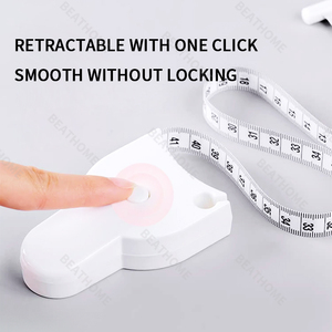 الأكثر مبيعًا مسطرة خياطة مرنة من القماش بقياسات مزدوجة مخصصة لفقدان الوزن ، مسطرة خياط داعمة من OEM/ODM - Product Image 3