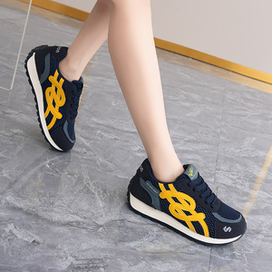 Chaussures de sport pour femmes 2026 – Nouvelle tendance coréenne, décontractées, style bateau, respirantes, en maille, à lacets - Product Image 4