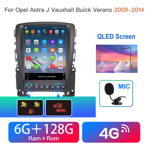 Reproductor multimedia con pantalla Vertical para coche, dispositivo con navegación, carplay, <span class=keywords><strong>Android</strong></span>, para <span class=keywords><strong>Opel</strong></span> <span class=keywords><strong>Astra</strong></span> <span class=keywords><strong>J</strong></span> Buick EXCELLE Verano 2007-2014 - Product Image 2