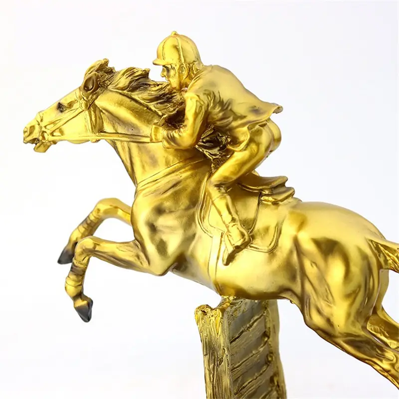 OEM Cavallo Trofei In <span class=keywords><strong>Lega</strong></span> di Zinco In Ottone In Acciaio Inox Cavallo Trofei