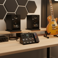Guitare basse électrique MOOERGE150MAX Li Metal avec 55 amplis et 170 effets intégrés