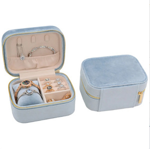Uionen Personalized Custom-made Velvet fabric Jewelry <b>Box</b> Watch Holder Bracelet <b>Box</b> Suitable as <b>Wedding</b> Party Birthday Gift - Product Image 6