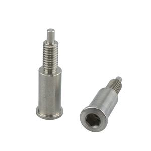 प्रत्यक्ष कस्टम उच्च शक्ति स्टेनलेस स्टील पीतल हेक्सागोन स्टड बोल्ट cnc टर्निंग मशीनिंग सेवा - Product Image 1