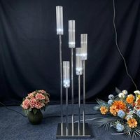 Großhandel Eisen Handgefertigter Langlebiger Kerzenleuchter Hochzeits-Tischdekoration Kerzenhalter Weihnachten Ostern Heim Esszimmer Deko