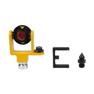 측량기 측량용 사이드 바이알이 있는 25.4mm 미니 프리즘 시스템-플로 오렌지 프리즘 세트 - Product Image 2