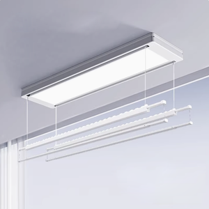 مجفف غسيل كهربائي ذكي مثبت في السقف أوتوماتيكي مزود بمجفف ملابس قابل للطي رف تجفيف للشرفة - Product Image 2