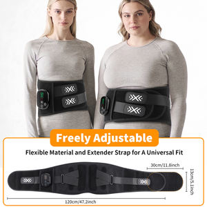 Fitease - Cinturón de Soporte Lumbar Elástico Todo en Uno, Soporte Lumbar Inalámbrico, Terapia de Calor de Cinco Precisión, Masajeador Lumbar de Tejido Profundo con Doble Motor - Product Image 6