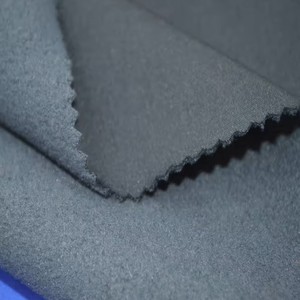 Tissu Softshell en polaire imperméable et respirant pour veste d'hiver extérieure - Product Image 1