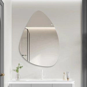 Large <b>Silver</b> <b>Mirror</b>, Sheet <b>Mirror</b> with Traditional Style. Decorative <b>Mirrors</b> for Hotels and Dance Halls, Aluminum Frameless - Product Image 2