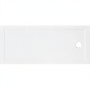Piatto Doccia in ABS 160x70 cm H.4 con Scarico per Uso Bagno - Product Image 3