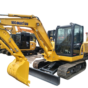 Haute qualité 5ton Mini japon Komatsu pc56-7 utilisé pelles sur chenilles hydrauliques pc56 pelleteuses à godet d'occasion - Product Image 1
