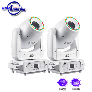 Faro mobile a batteria Both Lighting BPM SPOTS 100W, luce bianca wireless DMX Sharpy per DJ, matrimoni, feste ed eventi - Product Image 1