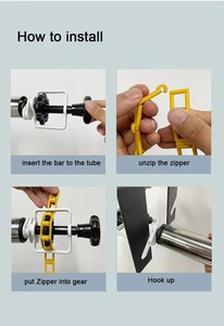 Sistema di Supporto Manuale a 4 Rulli per Sfondi Fotografici, Montaggio a <span class=keywords><strong>Parete</strong></span>, per Studio Fotografico e Carta Senza Cuciture - Product Image 6