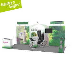 Caja <span class=keywords><strong>de</strong></span> Luz para Exhibición en Ferias Comerciales, 10x20 3x6, Aluminio y Tela, Reutilizable, Ligera, Fácil <span class=keywords><strong>de</strong></span> Montar, Forma Personalizable - Product Image 5