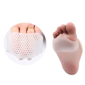 Silicone Metatarsal Pads Toe Separator Pain Relief Foot Pads Orthotics Foot Massage <b>Insoles</b> Forefoot Socks Foot Care Tool - Product Image 1