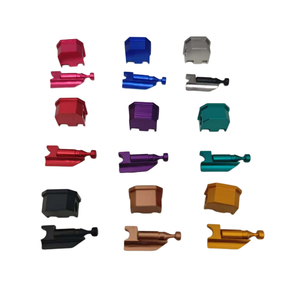 Изготовленные на заказ детали из алюминиевых сплавов, нержавеющей стали, латуни и меди для станков с ЧПУ, с цветным анодированием, для OEM-производителей. - Product Image 2