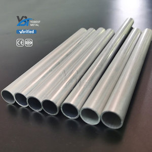 Tube d'aluminium en alliage Prix OD 20mm 25mm Astm Jis EN <span class=keywords><strong>AW</strong></span>-5052 A5056 6061 6063 T5 <span class=keywords><strong>T6</strong></span> Tube en aluminium rond poli - Product Image 1