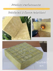 Panneau mural acoustique industriel de 50 mm, <span class=keywords><strong>isolation</strong></span> thermique extérieure, insonorisation, <span class=keywords><strong>isolation</strong></span> thermique, écologique, résistant au feu, roche - Product Image 3