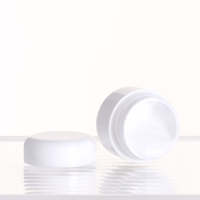 8g Unique Gel Polonais Petit Pot De Bouteille En Plastique Blanc Nail Art Emballage Cosmétiques Conteneur