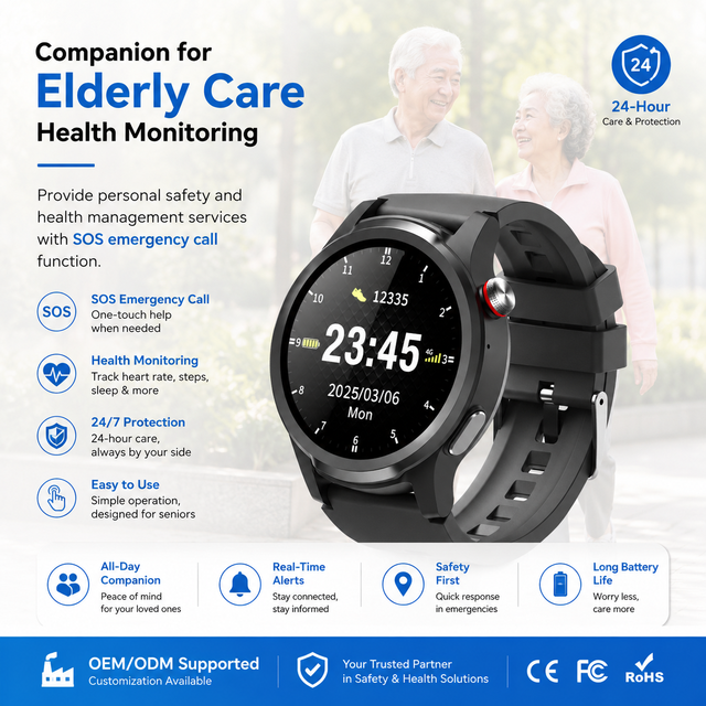 L28 Smartwatch Wi-Fi GPS Tracking Silicone Nylon Band Long Battery Life Waterproof Fitness Watch for Men Women