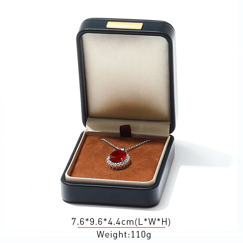 Boîte à pendentif bleu