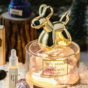 Seek Aroma & Seek Taste Crystal <b>Diffuser</b> Stone Flameless Aromatherapy Essential <b>Oil</b> Home Indoor Ornament Fragrance Gift - Product Image 1