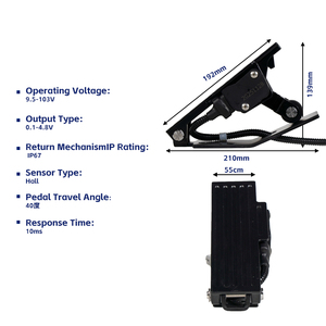 Kit de Controlador de Montacargas Eléctrico para Reemplazo del Sistema de Accionamiento de Montacargas con Controlador de Motor de CC, Conjunto de Contactor y Acelerador - Product Image 5