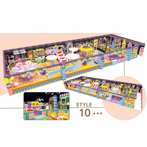 Parque Infantil Interior en Oferta, Tobogán Blanco, Bosque <span class=keywords><strong>de</strong></span> Juegos, Negocio Comercial Integral, Zona <span class=keywords><strong>de</strong></span> Saltos, Castillo Inflable, Circuito <span class=keywords><strong>de</strong></span> Cuerdas, Tirolina - Product Image 1