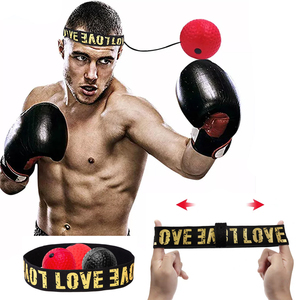 Boxing Head Ball MMA Sanda Fighting Training Home Gym Punching Bag Muay Thai Exercise PU Punch Ball Boxing Equipment