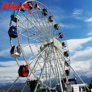 China Direct Manufacturer Electric Amusement Equipment 30 Meters Giant Ferris Wheel For Sale