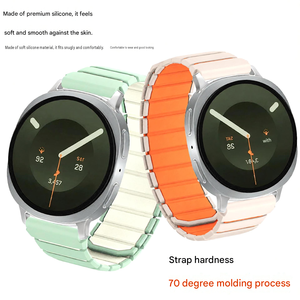 สายนาฬิกาซิลิโคนแม่เหล็ก Upro สำหรับ Samsung Galaxy Watch 9 8 40 มม. 44 มม. Watch 8 Classic 40 44 มม. 46 มม. สายรัดข้อมือแบบสปอร์ต - Product Image 3