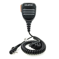 Casque professionnel à réduction de bruit avec microphone PTT, écouteur radio à port K 2 broches, batterie 1400 mAh, portée 0-500 m pour entrepôt