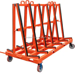 Loading 2.5 Tons Granite Transport Trolley A-frame Storage Rack Transport Cart Heavy Duty Stone Stand For Building Materials