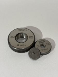 Jauge de filetage unifiée industrielle pour la vérification des filets externes, jauge en acier trempé pour l'inspection en ligne de production - Product Image 4