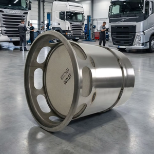 Filtre à particules diesel Euro 6 <span class=keywords><strong>DPF</strong></span> pour DAF 2134535, convertisseur catalytique de haute qualité, support en céramique en nid d'abeille, nettoyant <span class=keywords><strong>DPF</strong></span> - Product Image 1