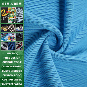 Chemise longue personnalisée en maille gaufrée double piqué respirante, imprimée par transfert thermique, en fibre de cuivre-ammoniaque 250 GSM, avec design découpé - Product Image 2