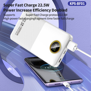 PD22.5W Pantalla digital inteligente Luz Banco de energía de viaje portátil 10000mAh Energía de carga súper rápida <span class=keywords><strong>simple</strong></span> - Product Image 3