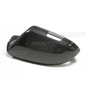 Cubiertas de Espejos Retrovisores Laterales de Fibra de Carbono Real para Audi A6 C7 S6 RS6 2012-2018 - Product Image 4