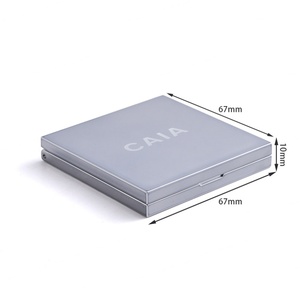 Factory Price <b>Square</b> <b>Mirror</b> Zinc Alloy Wholesale New Makeup Mini Handheld Folding Customized Personalized <b>Mirror</b> - Product Image 2