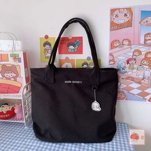Sacs de shopping en toile écologique avec logo personnalisé, bleu/noir/rose/blanc avec poignée et fermeture éclair, vente en gros - Product Image 5