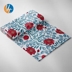 自由塔娜草坪伦敦花卉面料印花批发100% 棉福伊尔数码印花面料低最小起订量定制订单 - Product Image 2