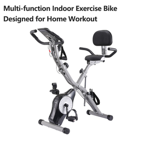 LADYGLOW Vélo stationnaire à contrôle magnétique personnalisé Équipement <span class=keywords><strong>de</strong></span> gymnastique Vélo d'exercice pliable pour gymnastique à domicile - Product Image 2