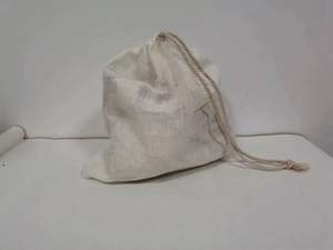 Sac à lait de noix de chanvre 100% biologique réutilisable durable écologique filtre à mailles fines pour la cuisine lait végétalien - Product Image 5