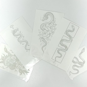 Tatuaje Temporal Personalizado con Transferencia de Agua, Adhesivo Impermeable para Cara, Cuerpo y Brazos, Dura 2 Semanas - Product Image 6